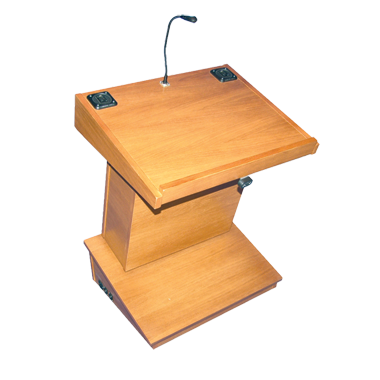 Wood Height Adjustable Lecterns suitable for Children and Wheelchair Users