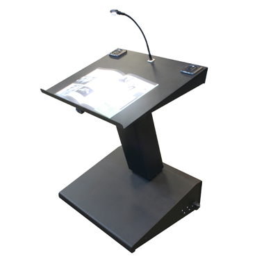Steel Height Adjustable Lecterns suitable for wheelchair users and children